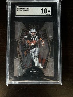 2021 Panini Select Bo Jackson SGC 10
