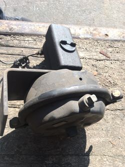 Air overhydralic brake