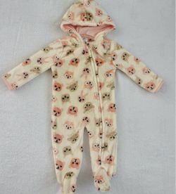 Baby Girl footed pram size 6-9 months