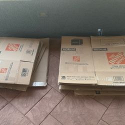 Slightly Used Boxes. 