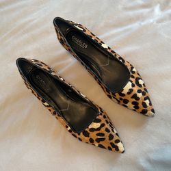 Animal Print Heels Size 12M Charles By Charles David Halloween Costume