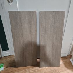 2 Organic Ash Wood Shelves Shelf