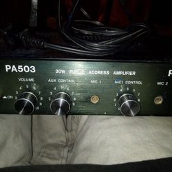 Philmore 30W Public Address Amplifier PA 503