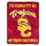 USC TROJANS SNUGGIE THROW BLANKET 68X55