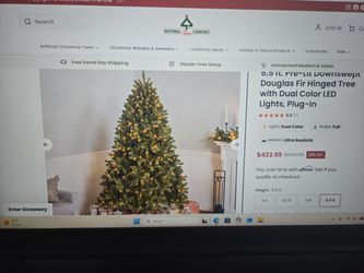 New Xmas Tree 6.5 ft