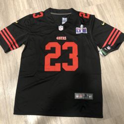 49ers McCaffrey Super Bowl Jersey