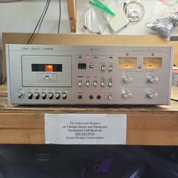 Vintage Fisher CR-5120 Top Of The Line Stereo Cassete Deck