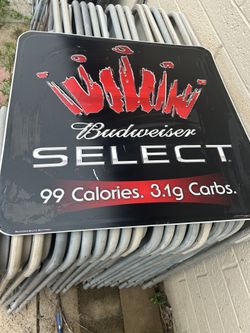 Budweiser Select Sign