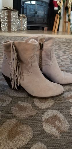 Taupe Suede Boots