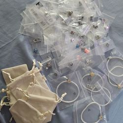 WHOLESALE LOT! New 925 Sterling Silver Charm Bracelets & Bulk Charms FOR RESELLERS