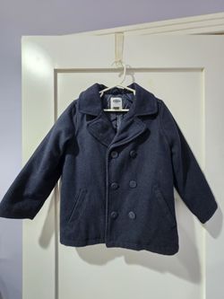 Boys Navy Blue Peacoat