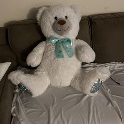 Big White Stuffed Animal Bear