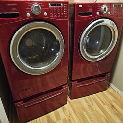 LG Washer And Gas Dryer Set