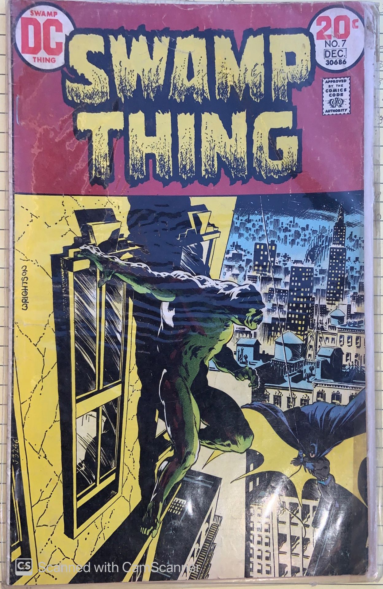 Swamp Thing #7    8.5 Gradeable  