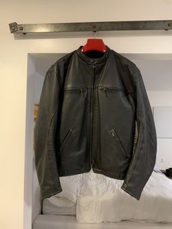 Men’s Triumph Leather Motorcycle Jacket size L