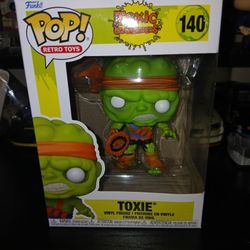Brand New Toxic Crusaders Toxie #140 FUNKO POP 