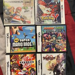 Pokemon DS and 3DS game lot