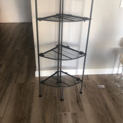 3 Sheelf Metal Mesh Corner Shelf From Pier 1