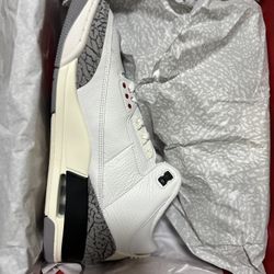 Jordan 3 White Cement Reimagined! Brand New Size 11.5