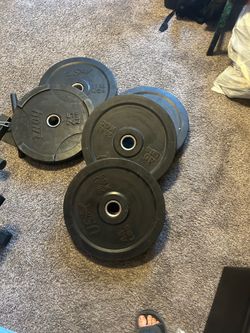 Lifting bumper plates