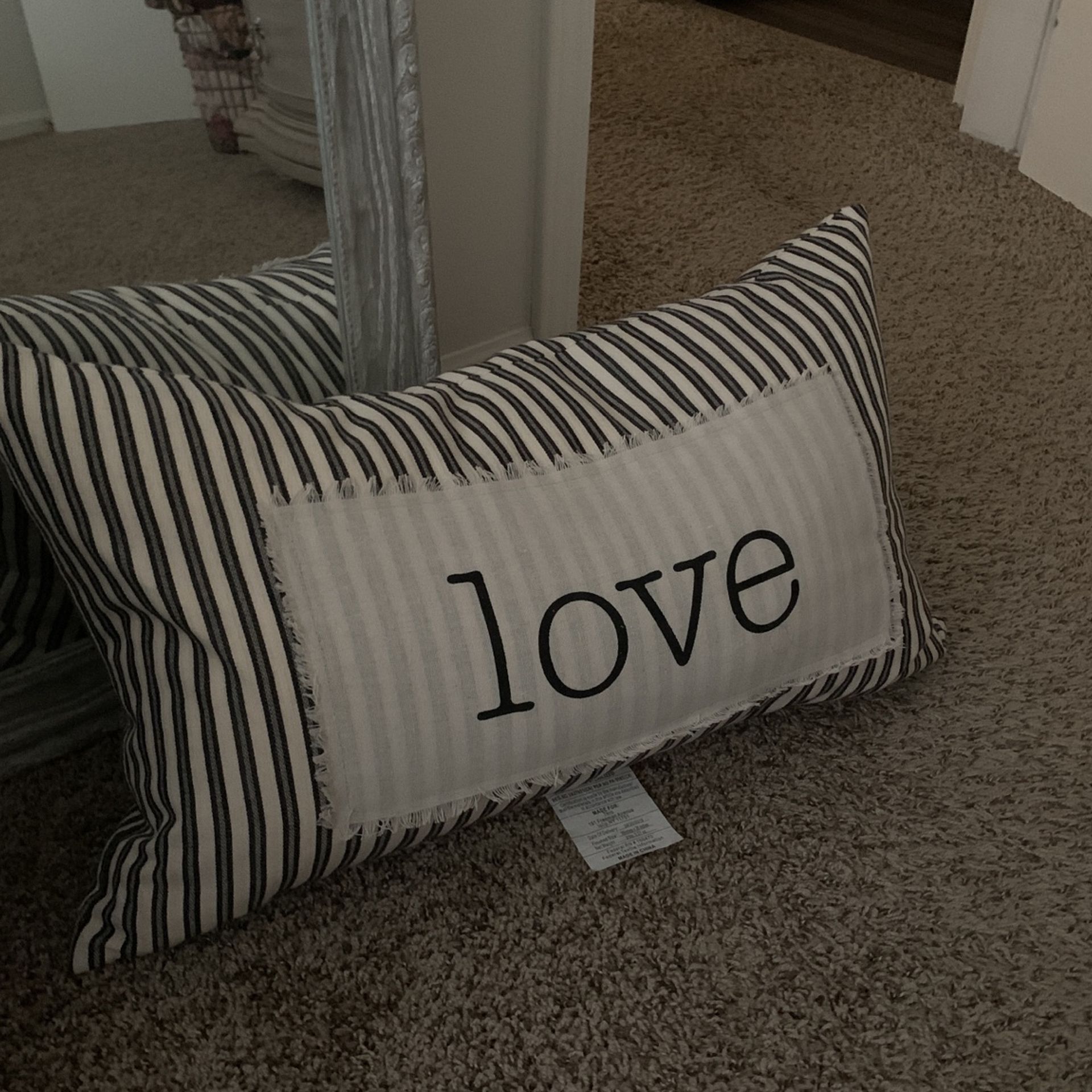 Love Decor Pillow  $9
