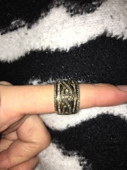 hampagne Diamond 1.00ctw 14k Gold Over Sterling REDUCED