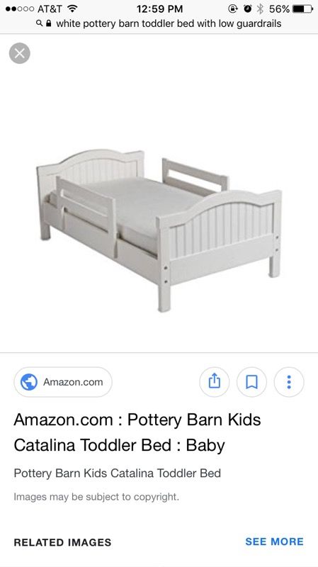 Pottery barn toddler bed sale