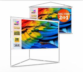 Outdoor projector screen