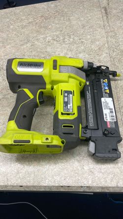 Ryobi P321 one+ 18v 18 gauge cordless Airstrike Brad nailer tool only. 70516147