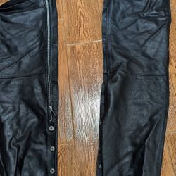 Men's Leather Chaps 