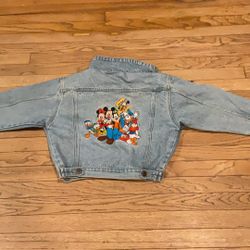 Vintage Disney Kids Jean Jacket 