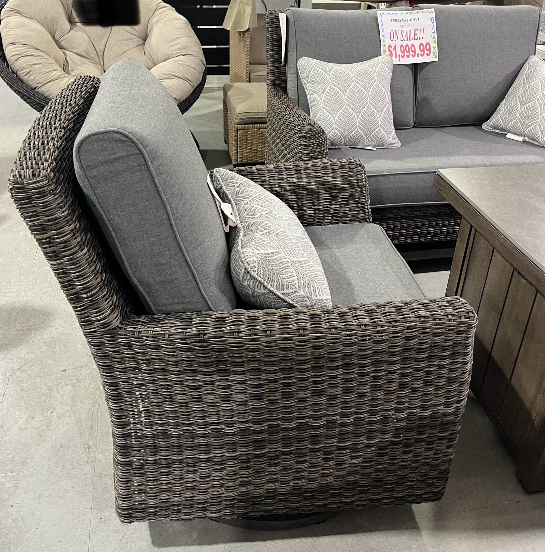Agio McKinnon 5 piece Fire Outdoor Seating Set 1999.99 for Sale in Orange CA OfferUp