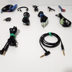 Aux Cables, RCA Stereo Cable, Micro USB Male to 2, Samsung Gender Cable, Audio Y Splitter Cable, Airplane Adapter
