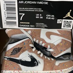 Jordan 1 Splatter