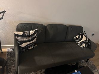 IKEA grey couch