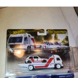 🔥Hot Wheels Team Transport ’73 Honda Civic Custom Aero Lift Car Culture Sealed🔥