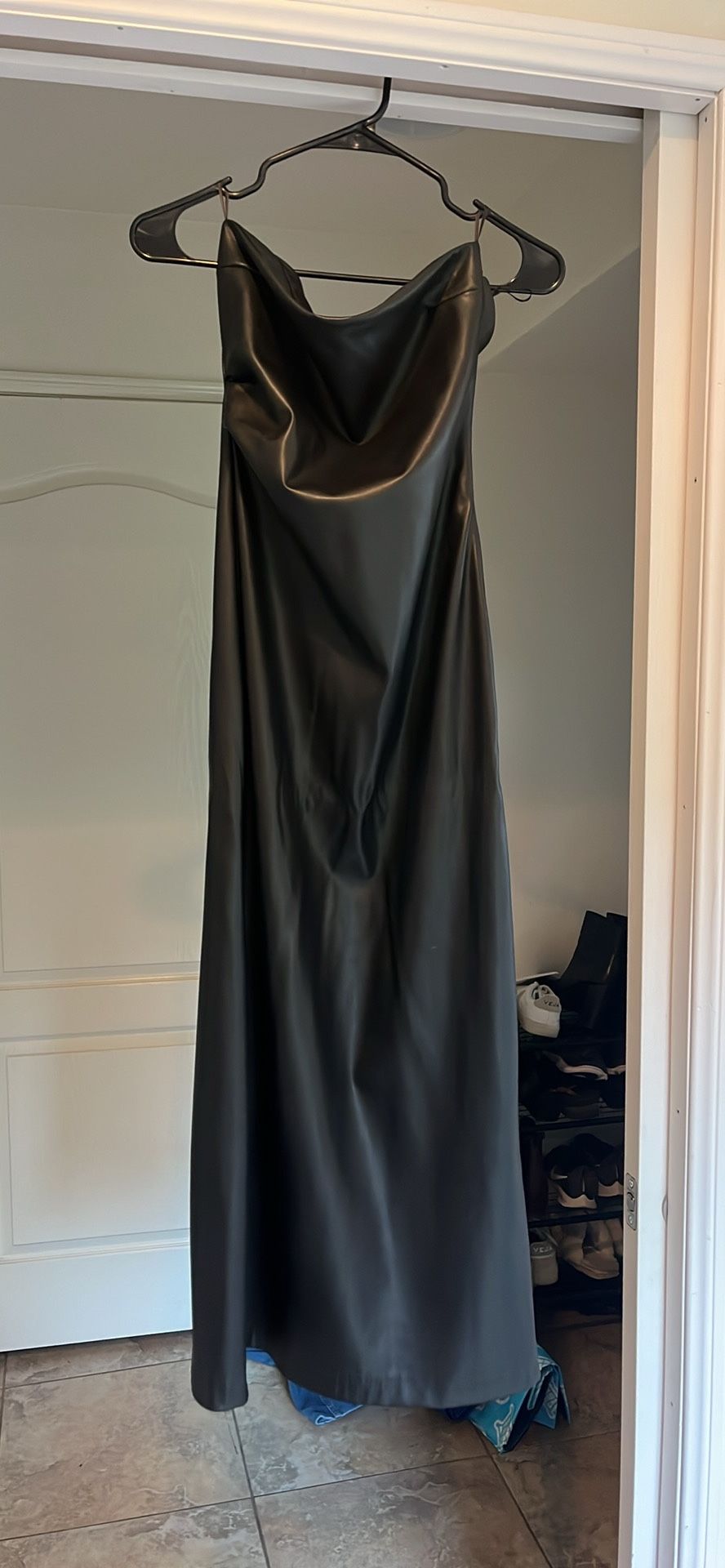 Never Worn Zara Leather Dress And Jacket