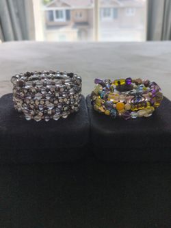 MOVING SALE: SET OF COIL  BRACELETS
