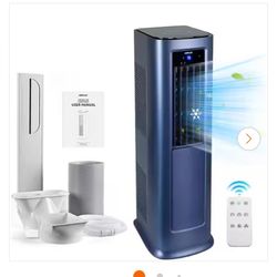 NEW IN BOX Edendirect 9,000 (DOE) BTU Portable Air Conditioner Cools 900 sq.ft. with Heat, Dehumidifier, AC unit with Remote