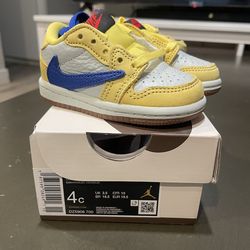 Air Jordan 1 Low Travis Scott Canary