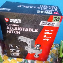 ¢¢ NEW IN BOX ALUM. ADJST. HITCH¢¢
