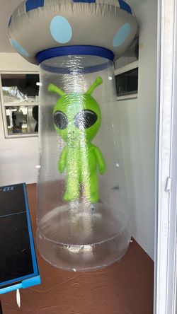 Oversize 12  Ft inflatable Space Martian