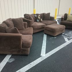 4 Piece Sofa Set 