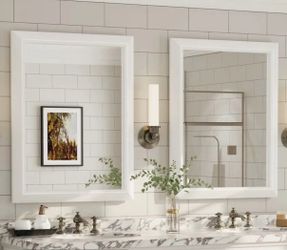 Framed Mirror/ Vanity Mirror by Amanti Art/ Read Description