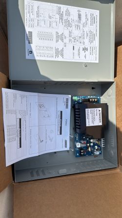 Schlage Allegion PS902 12/24V Power Supply w/ 900 FA Input Board Enclosure