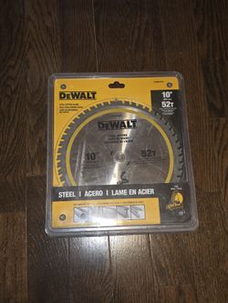 DEWALT DWAM1052 BLADE 10" 52 TEETH METAL CUTTING SAW BLADES STEEL CUTTING
