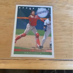 Baseball card Darren Daulton
