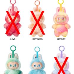 THE MONSTERS Big into Energy Series-Vinyl Plush Pendant