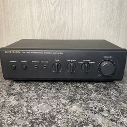 Optimus SA-155 2 Channel Mini Integrated Stereo Amplifier