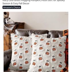 Ghost Throw pillow Covers